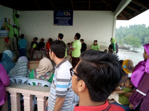 Program Masyarakat Berjiran Muallaf Orang Asli Cina Muslim Pulau Ketam 2015 3