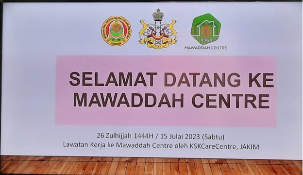 Lawatan Kerja Pengarah KeluargaSosial Dan Komuniti Jakim Ke Mawaddah Centre Kota Bharu Kelantan 6
