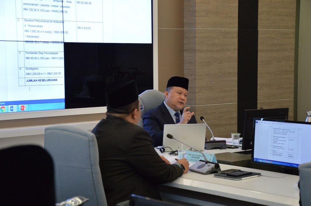 Mesyuarat Lembaga Penasihat Pembangunan Al Quran Malaysia LPQM 7