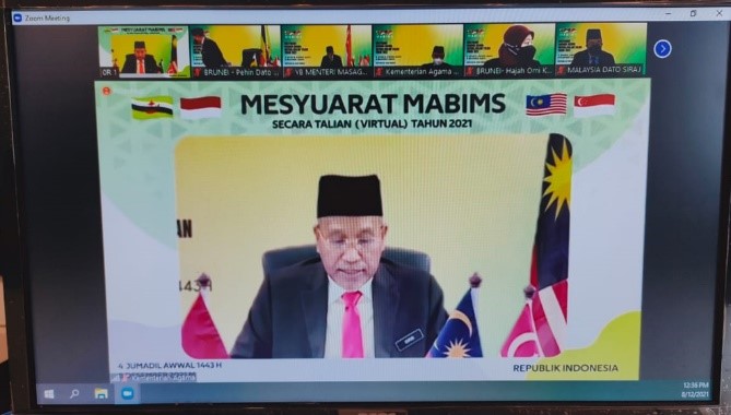 Pertemuan Tahunan Tidak Rasmi MABIMS Kali Ke 19 Tahun 2021 1