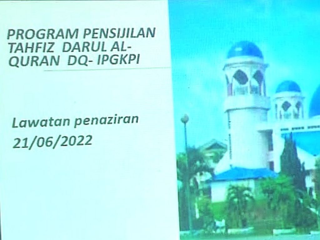 Lawatan Penaziran Akademik Di IPG Bangi