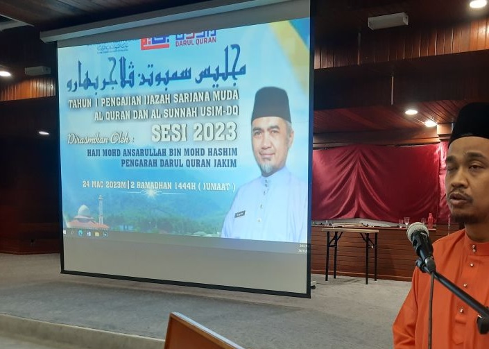 MAJLIS SAMBUTAN PELAJAR BAHARU PROGRAM IJAZAH USIM 2