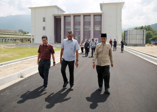 Lawatan Kerja Rasmi Ke Projek Pembinaan Blok Asrama Dan Blok Akademik Darul Quran JAKIM 01