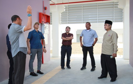 Lawatan Kerja Rasmi Ke Projek Pembinaan Blok Asrama Dan Blok Akademik Darul Quran JAKIM 02