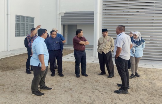 Lawatan Kerja Rasmi Ke Projek Pembinaan Blok Asrama Dan Blok Akademik Darul Quran JAKIM 04