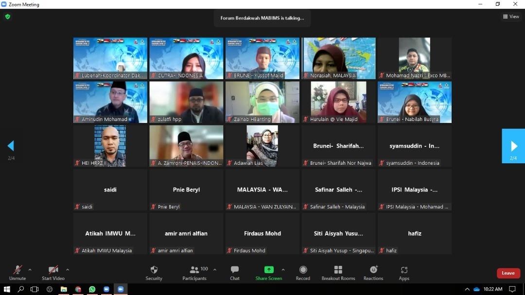 Berdakwah Di Era Pandemik Covid19 Pengalaman Negara MABIMS 3