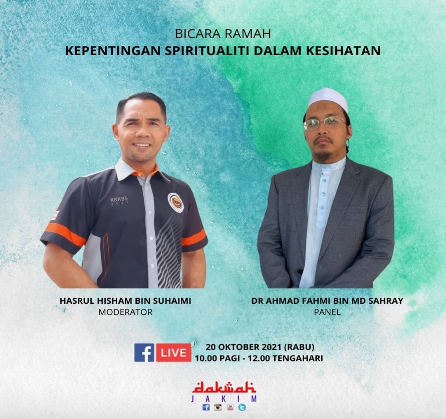 Bicara Ramah Kepentingan Spiritualiti Dalam Kesihatan 1