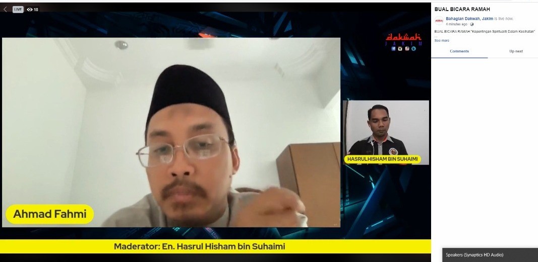 Bicara Ramah Kepentingan Spiritualiti Dalam Kesihatan 2