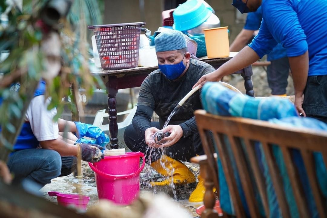 Program Pasca Banjir Skuad Musaadah Keluarga Malaysia Agensi Di Bawah YBM Di Daerah Mentakab 2