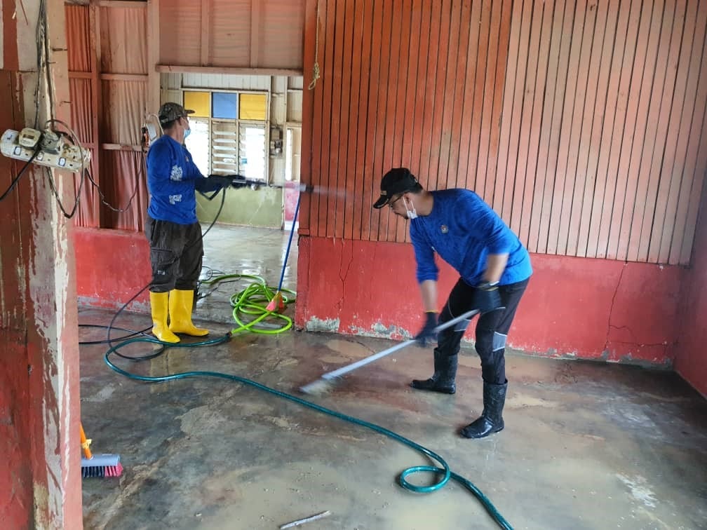 Program Pasca Banjir Skuad Musaadah Keluarga Malaysia Agensi Di Bawah YBM Di Daerah Mentakab 7
