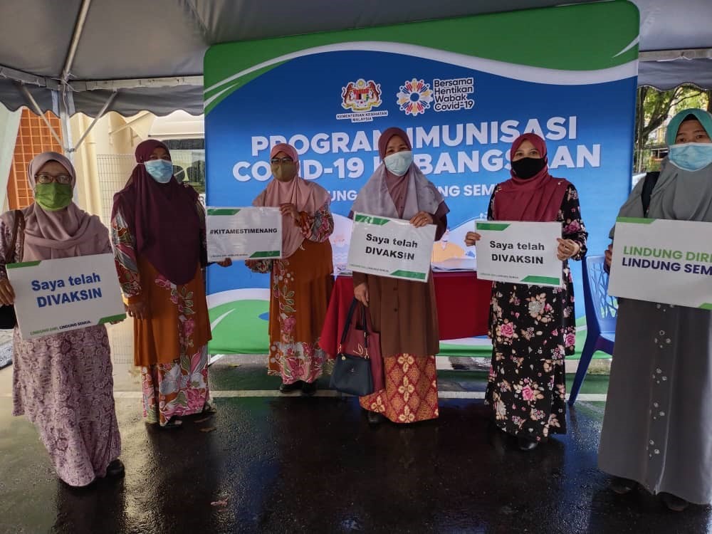 Vaksinasi Dos Kedua Pasukan Pengurus Jenazah JAKIM Dan JAWI 9