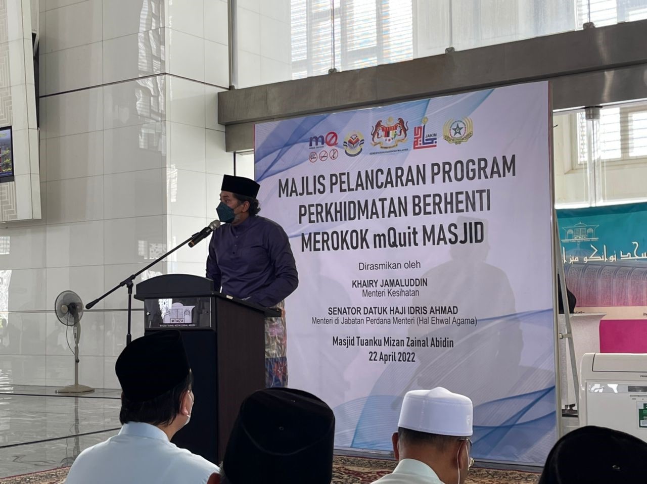 Majlis Pelancaran Program mQuit Masjid 1