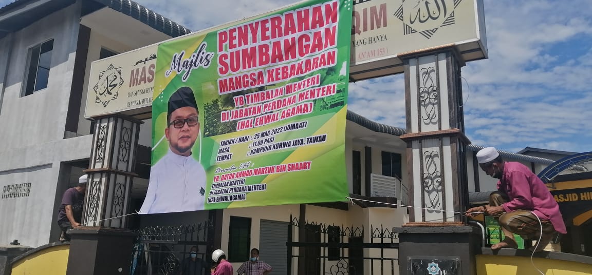 Skuad Musaadah Menyantuni Mangsa Kebakaran Di Tawau Sabah 3