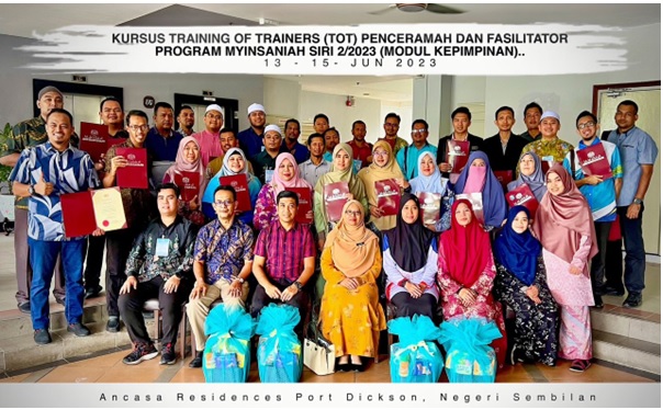 Kursus Training Of Trainers Penceramah Fasilitator Program Myinsaniah Siri 2 2023 Modul Kepimpinan 1
