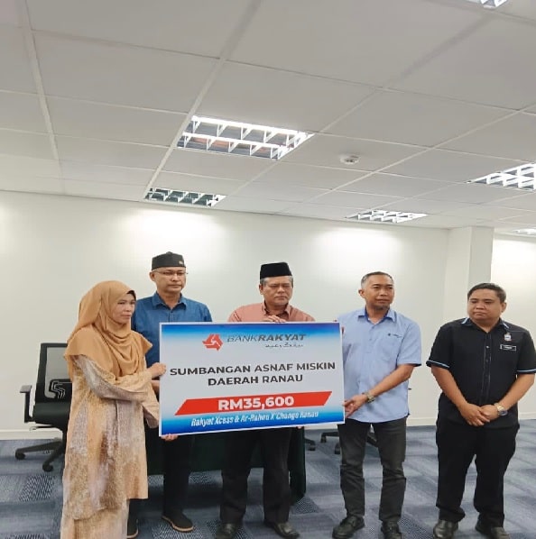 Sumbangan Tautan Kasih Menyantuni Penduduk Asnaf Ranau Sabah 1