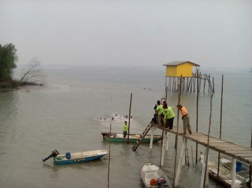 Program Masyarakat Berjiran Muallaf Orang Asli Cina Muslim Pulau Ketam 2015 7