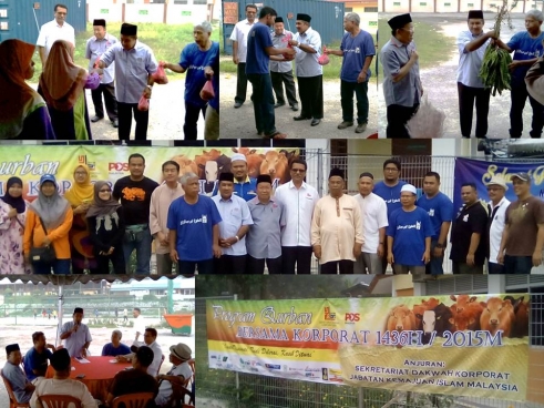 Program Qurban Bersama Korporat 1436H 2015M 25