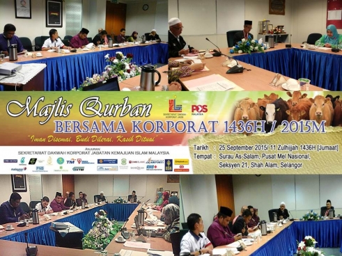 Program Qurban Bersama Korporat 1436H 2015M 3