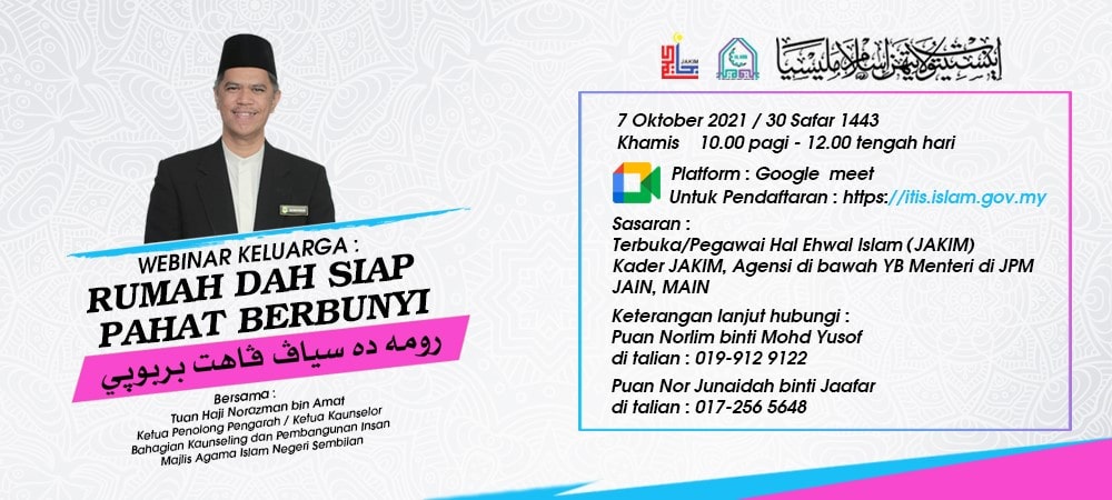 Webinar Keluarga Rumah Dah Siap Pahat Berbunyi 1