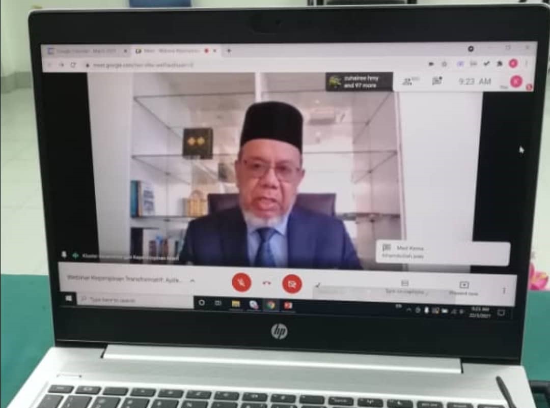 Webinar Kepimpinan Transformatif Aplikasi Dalam Situasi Pandemik 2