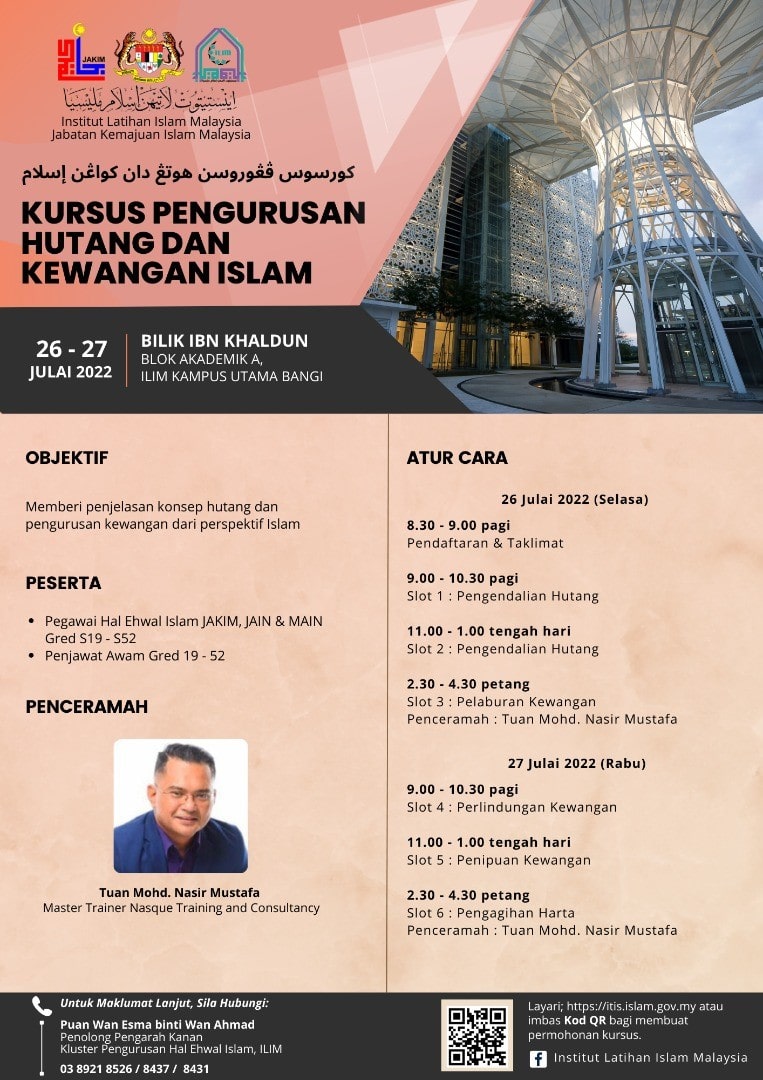 Kursus Pengurusan Hutang Dan Kewangan Islam 1