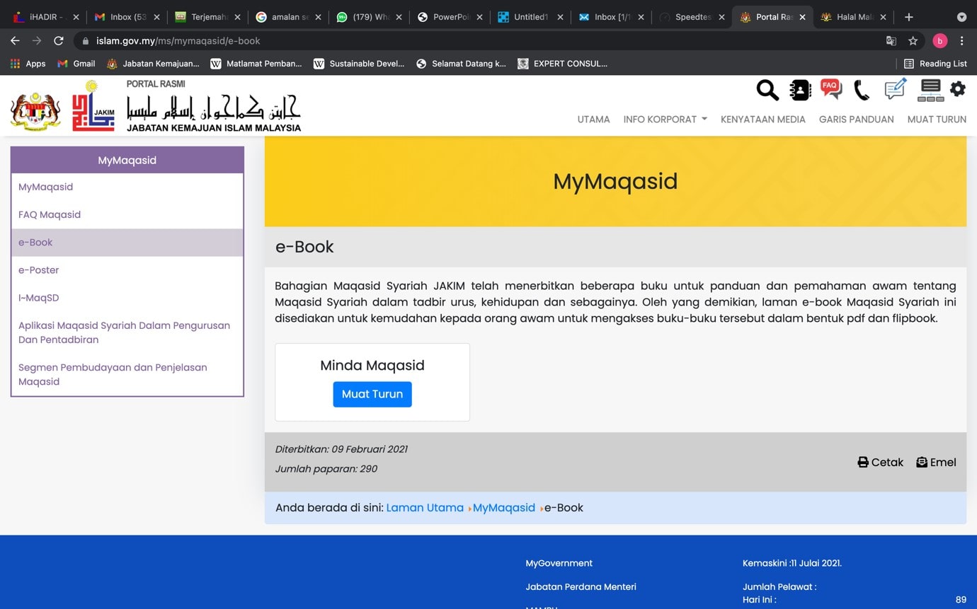 Info Pelaksanaan Maqasid Syariah Melalui MyMaqasid 4