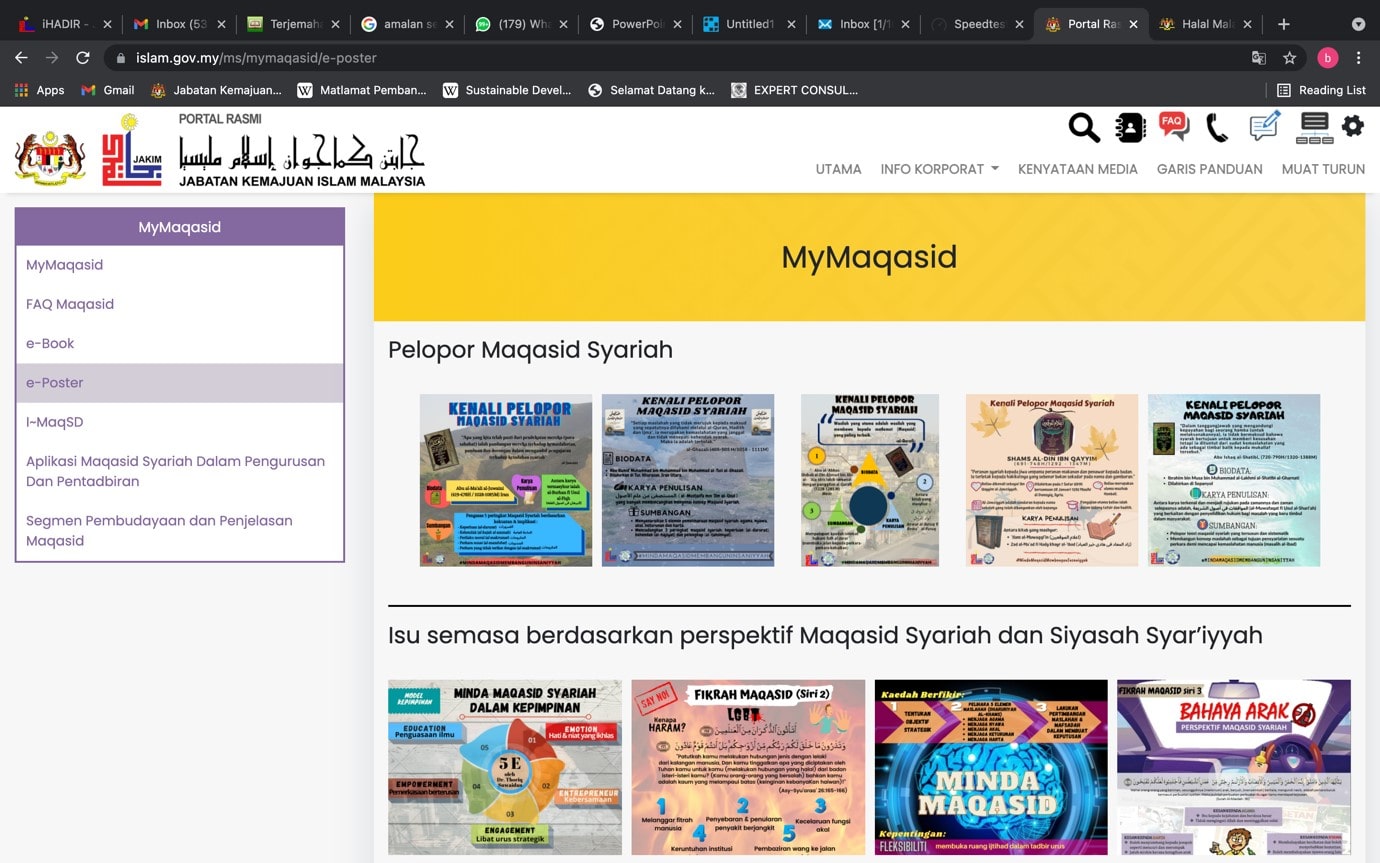 Info Pelaksanaan Maqasid Syariah Melalui MyMaqasid 5