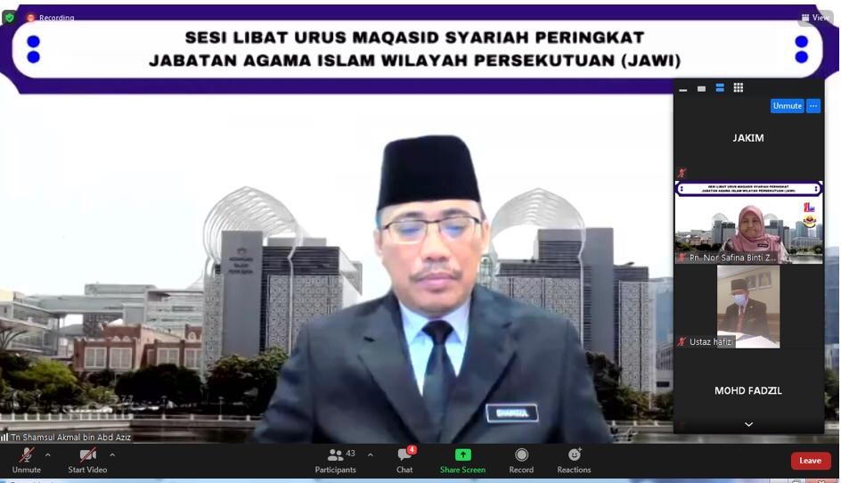 Libat Urus Maqasid Syariah Peringkat JAWI 2