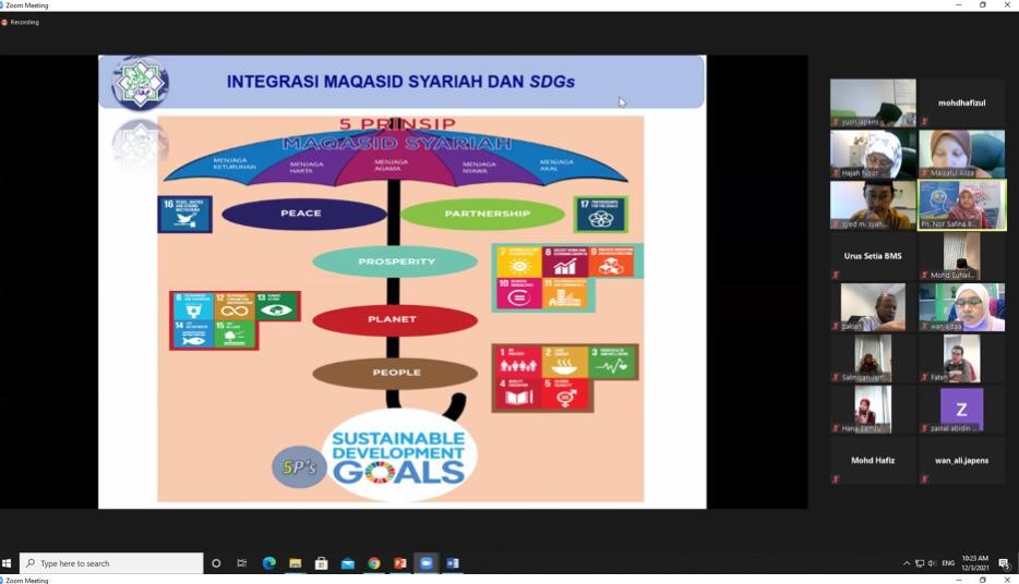 Sesi Libat Urus Maqasid Syariah Bersama JAPENS WP 3