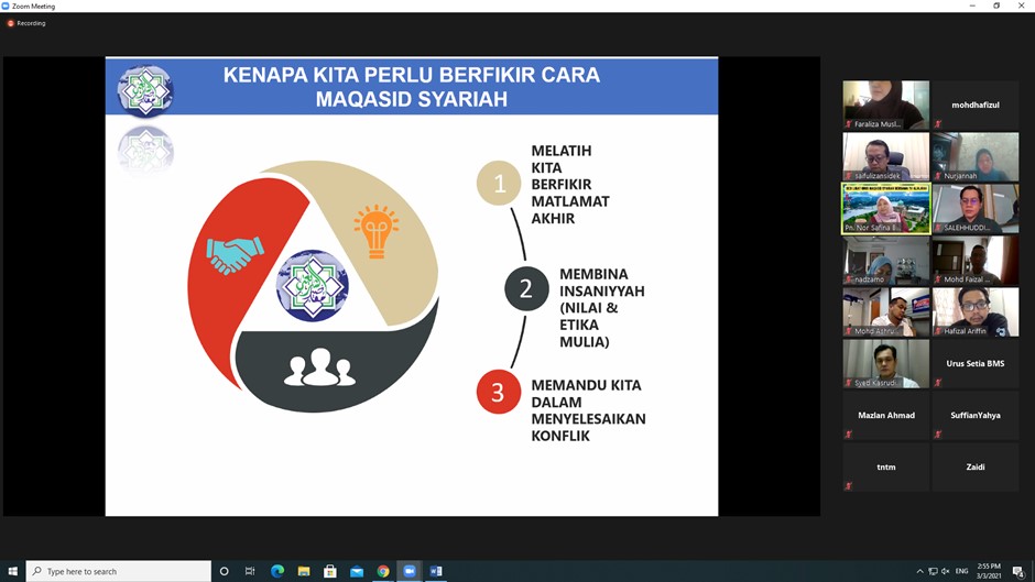 Sesi Libat Urus Maqasid Syariah Bersama TV Alhijrah 3