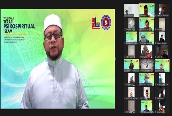 Webinar Terapi Psikospiritual Islam Bersama Klien AADK 2