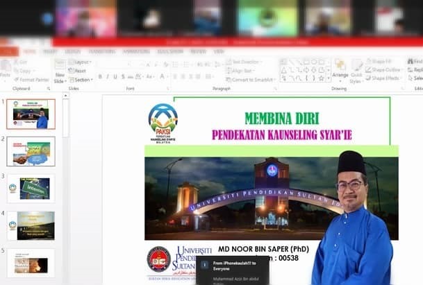 Webinar Terapi Psikospiritual Islam Bersama Klien AADK 3