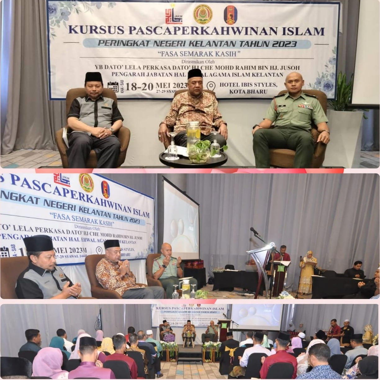 Kursus PascaPerkahwinan Islam Peringkat Negeri Keantan Tahun 2023 3 min