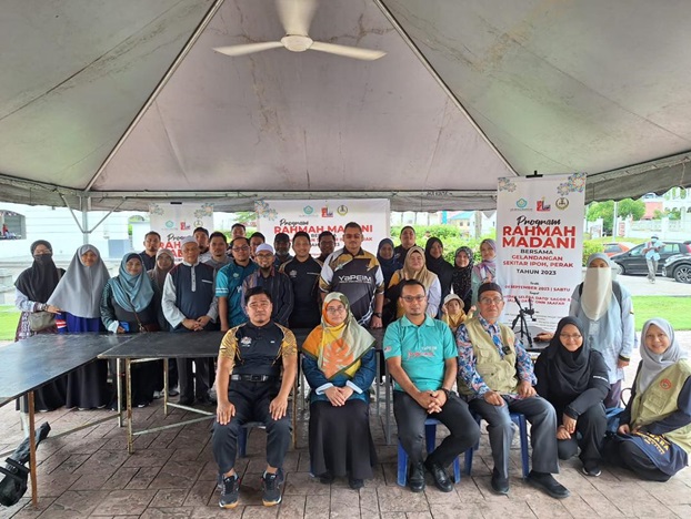 Program Rahmah Madani Menyantuni gelandangan Sekitar Ipoh perak 2023 1