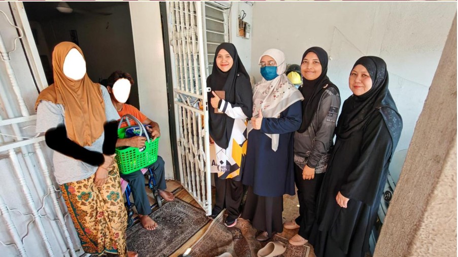 RAKAN SETIA KOMUNITI DAN OUTREACH BERSAMA KLIEN AADK 08