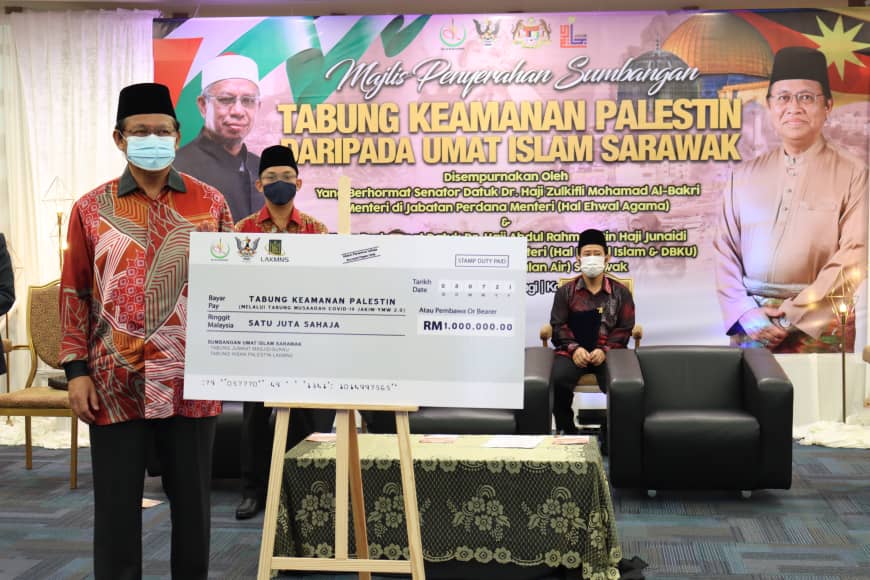 Majlis Penyerahan Sumbangan Keamanan Palestin Daripada Umat Islam Sarawak 5