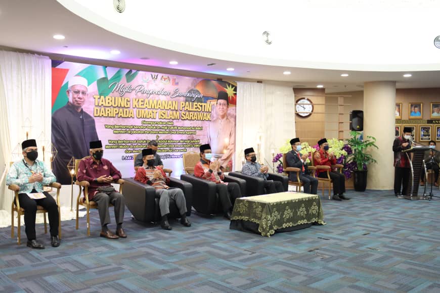 Majlis Penyerahan Sumbangan Keamanan Palestin Daripada Umat Islam Sarawak 6