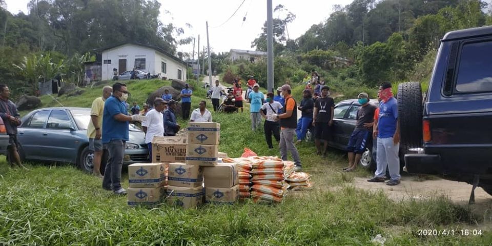 Agihan Bantuan Tabung Musaadah di Kampung Orang Asli Panggen 5