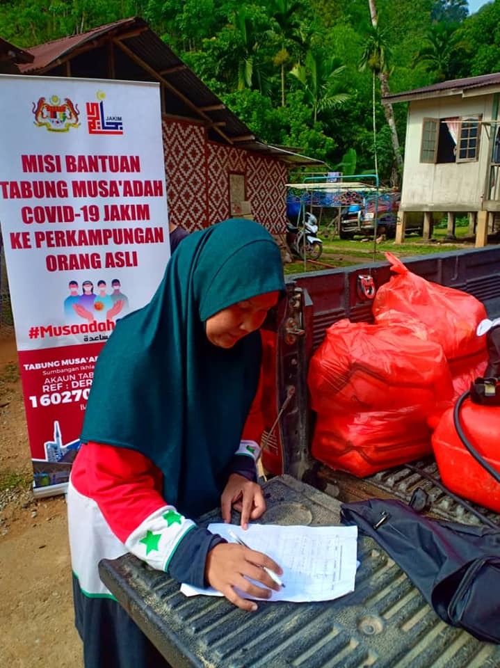 Bantuan Tabung Musaadah di Kampung Orang Bal Pos Kemar 2