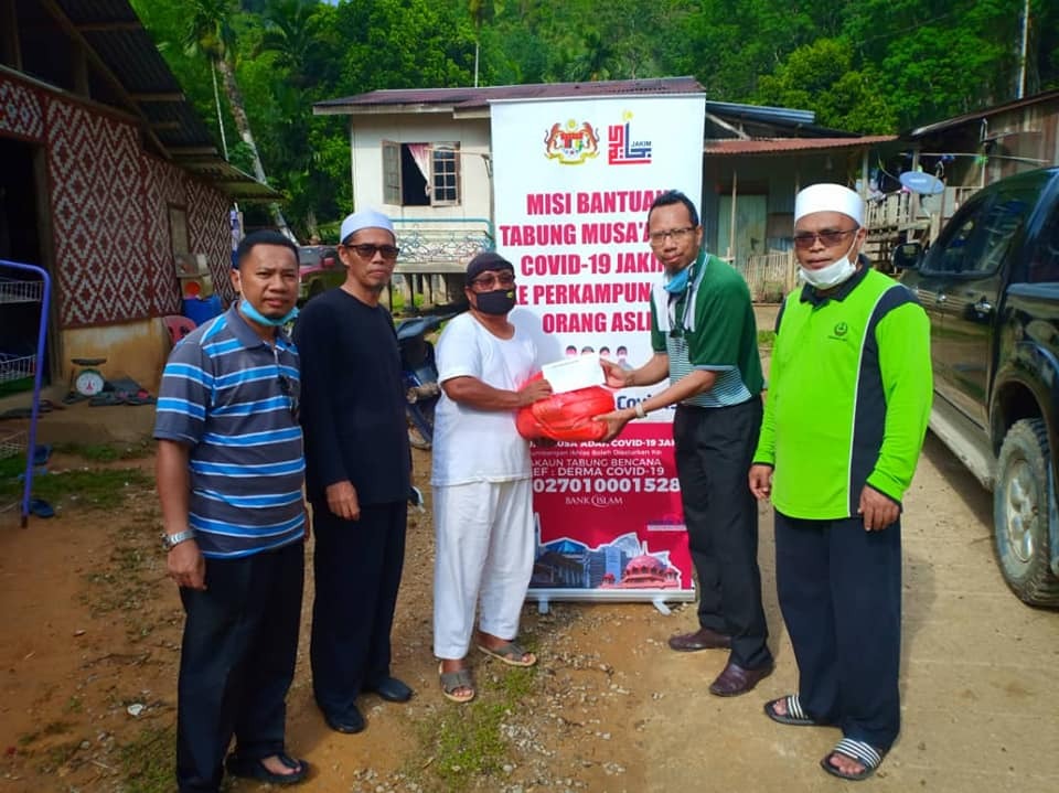 Bantuan Tabung Musaadah di Kampung Orang Bal Pos Kemar 3