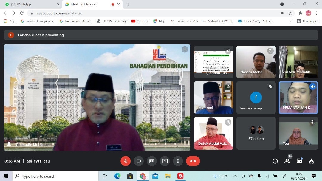 Majlis Tadarus Al Quran Dan Dialog Bersama Penyelia KAFA 1