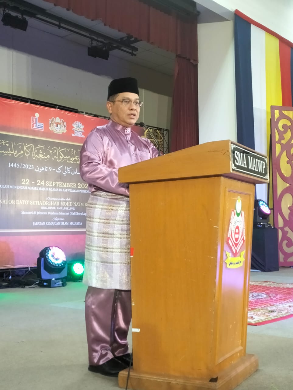 Majlis Ihtifal Ilmi Sekolah Menengah Agama Malaysia MIISMAM Peringkat Kebangsaan Kali Ke 9 Tahun 2023 3