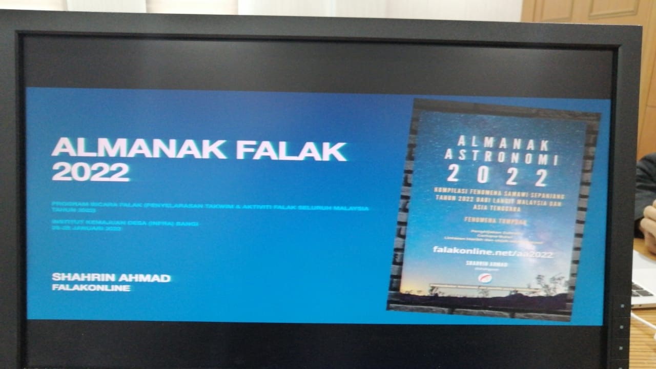 Penyelarasan Takwim Aktiviti Falak Seluruh Malaysia 2022 2